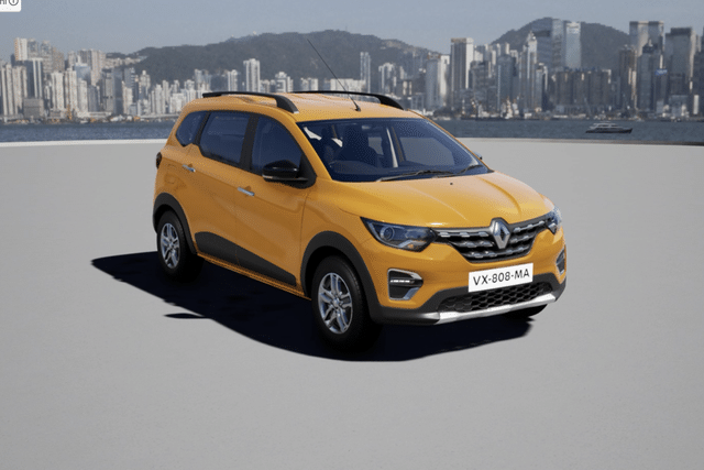 Renault Triber Metal Mustard Color Image